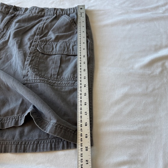 Croft &‎ Barrow Men's 44 Chino Cargo Shorts Gray Outdoor Hiking Utility Camping - Picture 11 of 13